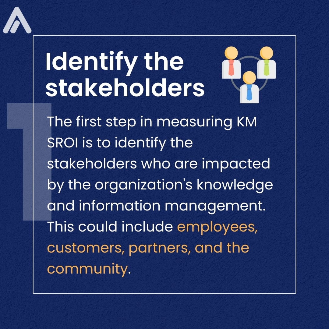 Identify your knowledge needs for km
